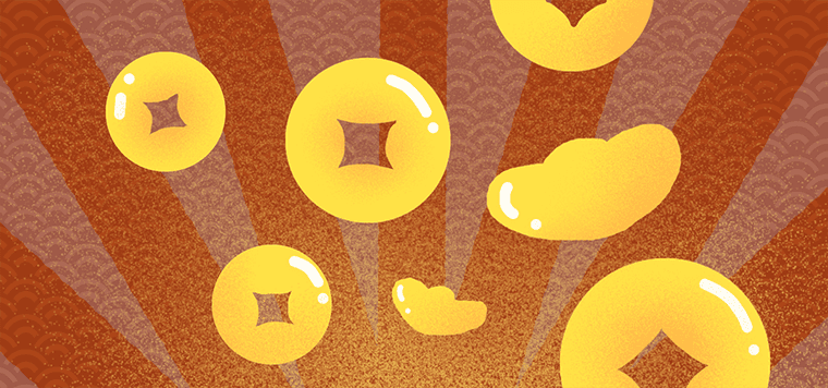 Can placing 6 coins under the pillow attract wealth?