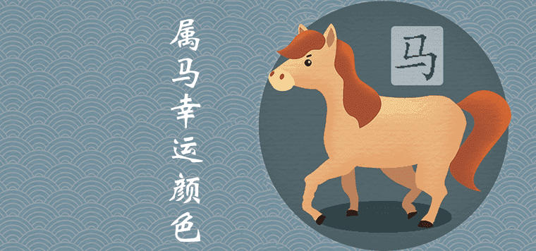Detailed inventory of the lucky colors of the horse