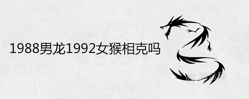 1988 Male Dragon 1992 Female Monkey Fight