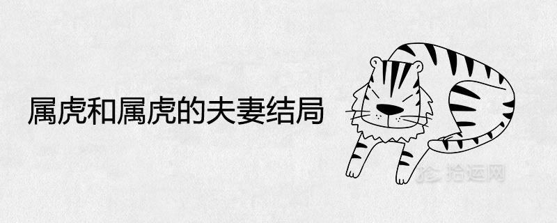 Tiger and Tiger couple ending