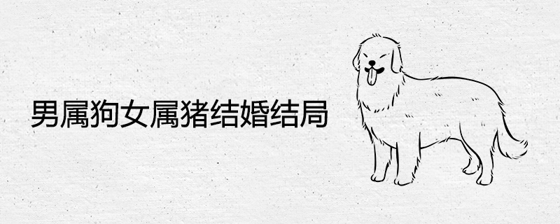 개와 돼지의 결혼