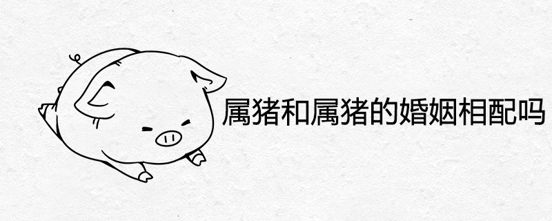 돼지와 돼지는 결혼 생활에서 양립할 수 있습니까?
