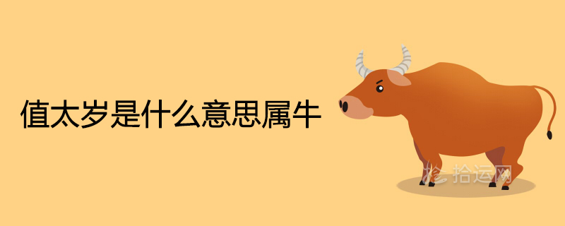 황소의 해에 태수의 의미는 무엇입니까