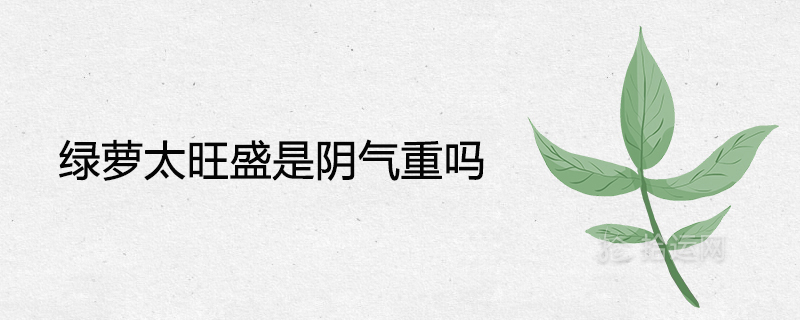 Is too much green radish too strong?
