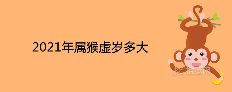 2021년 원숭이의 나이